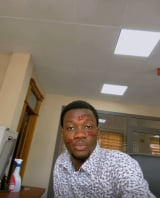 Lead instructor Joseph before a robotics session